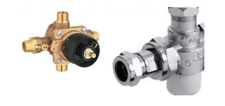 thermostatic valve and pressure balance valve