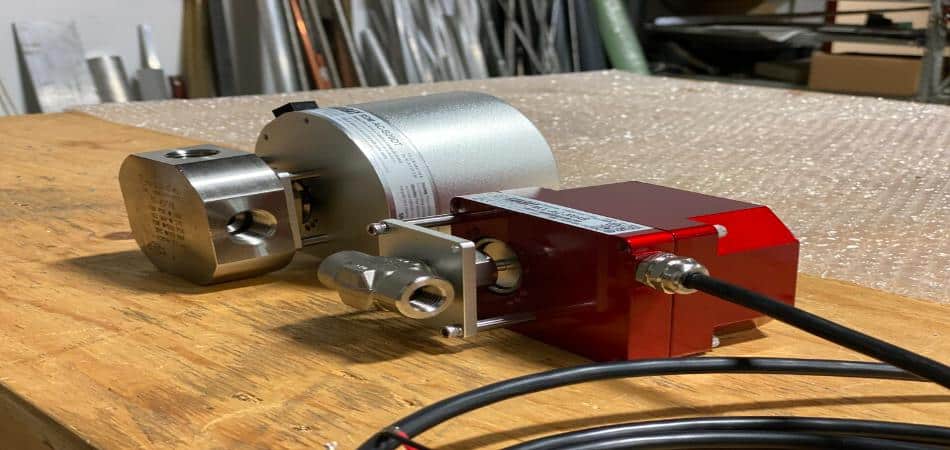 Electric actuators with valves