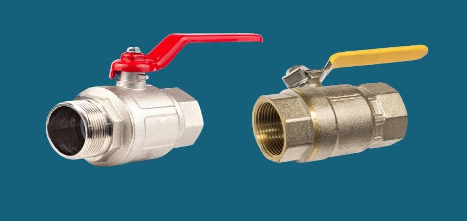 stainless steel ball valve and brass