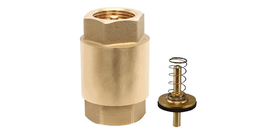 brass spring check valve with spare parts