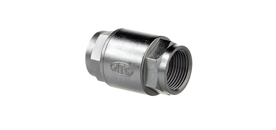 stainless steel spring check valve