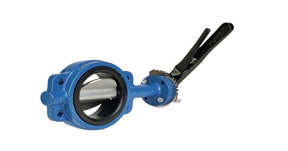 wafer style butterfly valve
