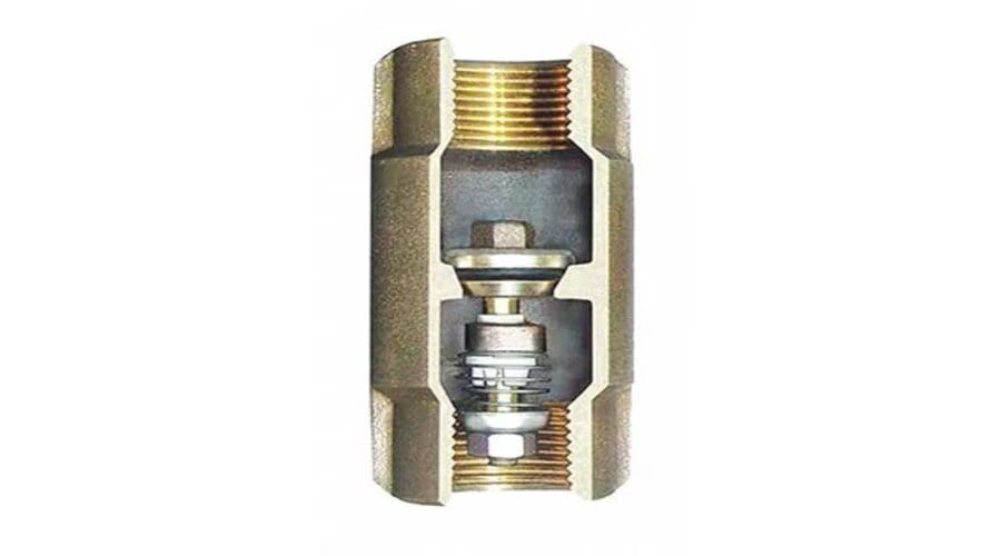 spring check valve inside parts