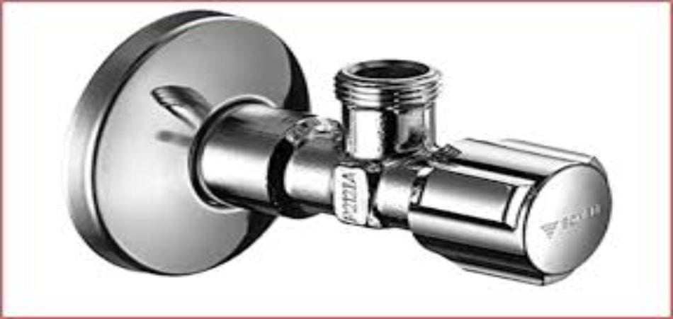 angle valve with rosesettle