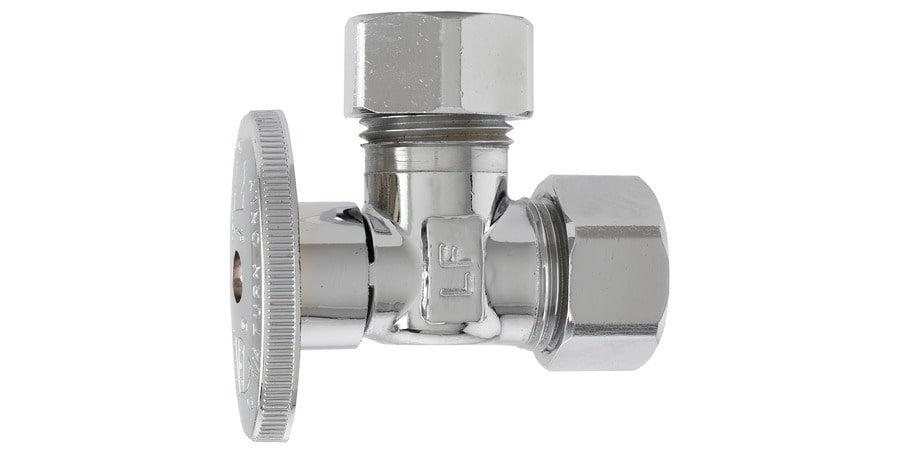 Quarter turn angle shut off valve lf