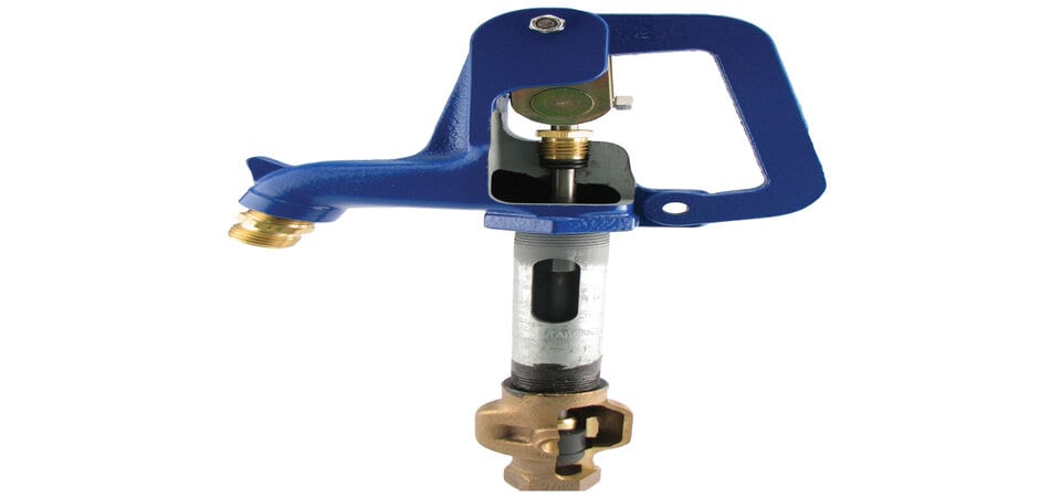 Leak between stainless operating rod and brass