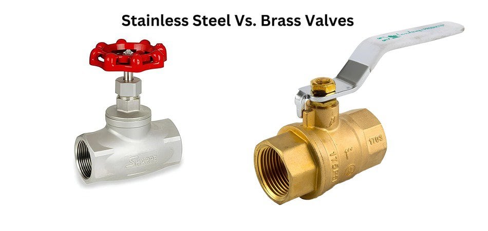 stainless steel valve and brass valve