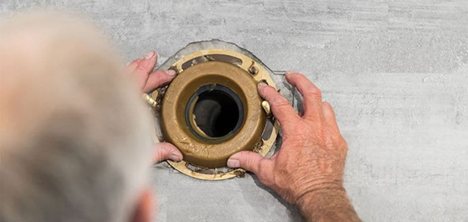 brass toilet wax ring