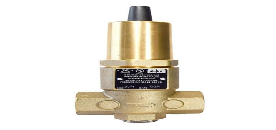 pressure relief valve with brass type