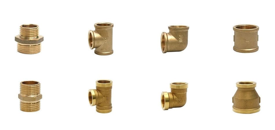 types of brass fittings