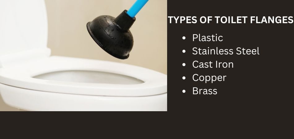 Types of toilet flanges