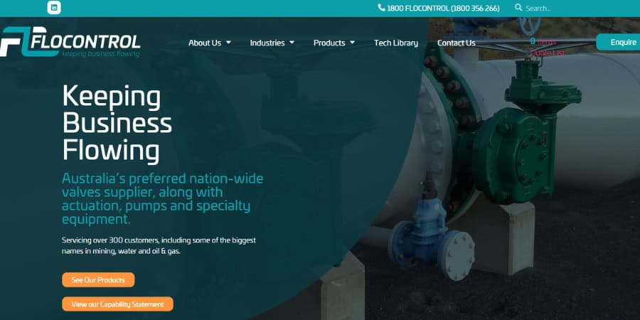 flocontrol valve and automation