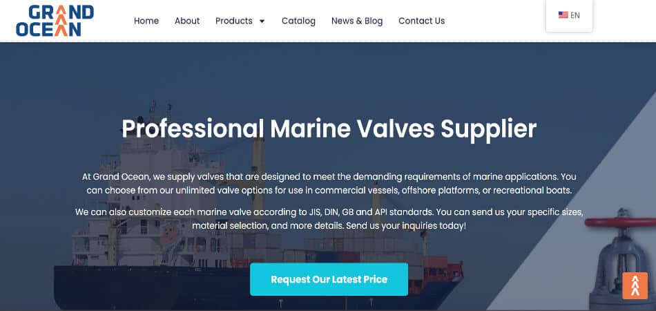 Grand ocean marie valve