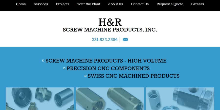 H&R screw machine products