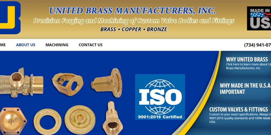 United brass manufacturers