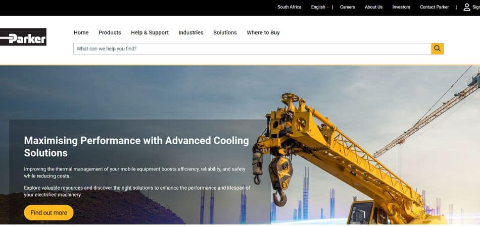 Parker hannifin south africa