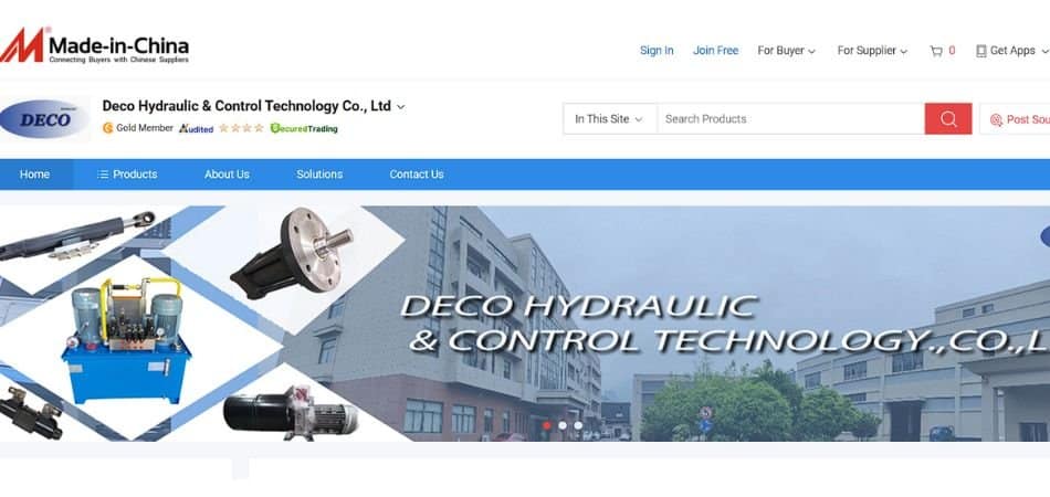Deco hydraulic & control technology