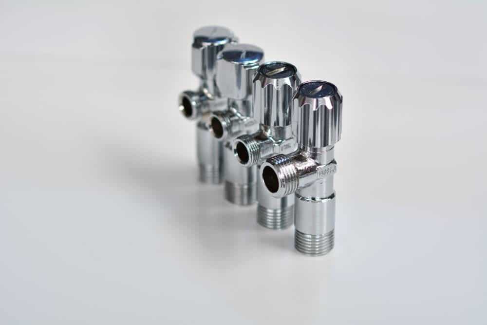 Angle tap valves