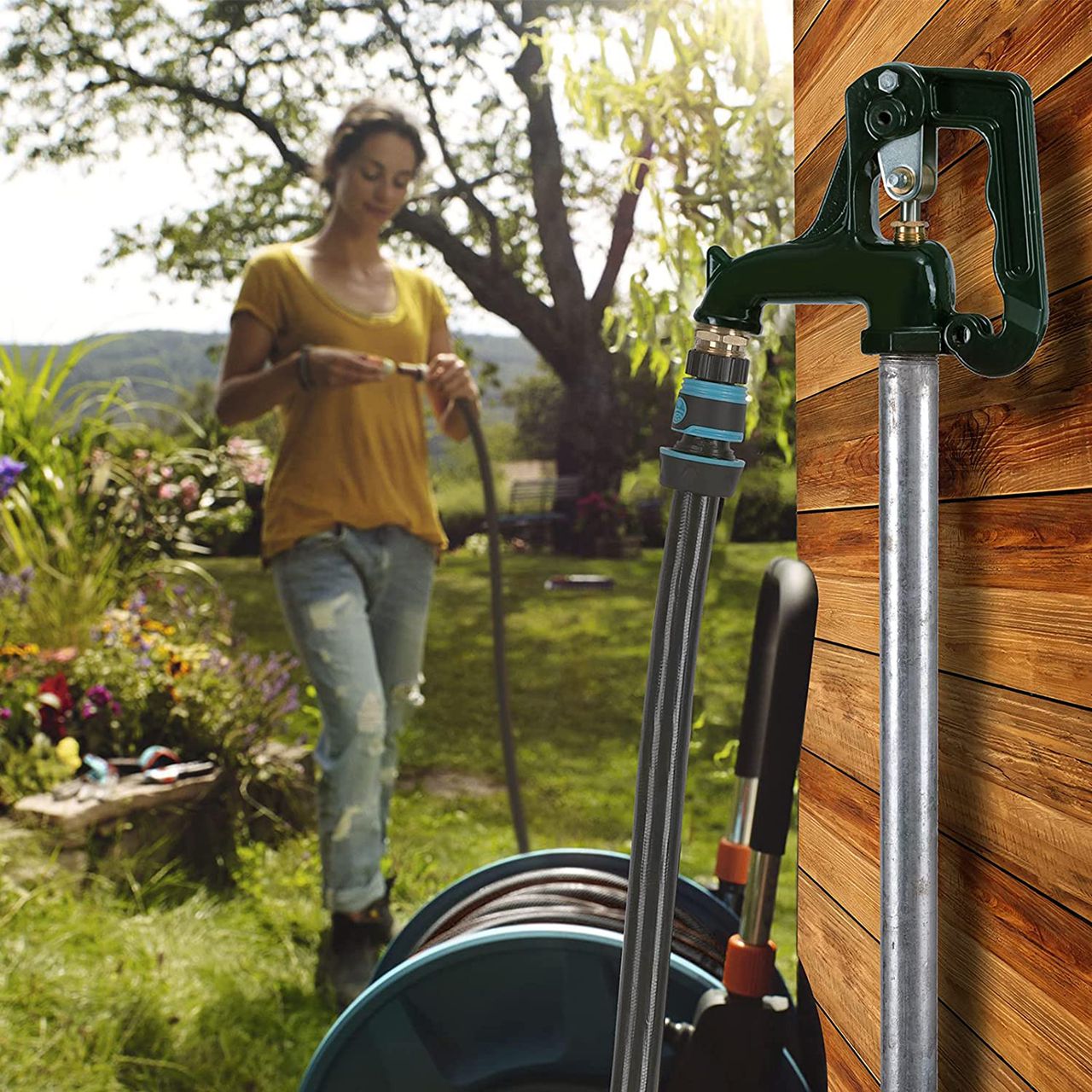 frostproof faucet works