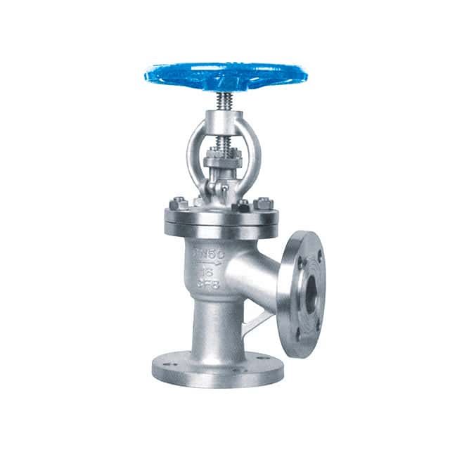 angle type globe valve