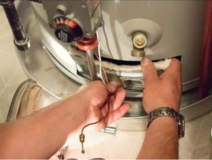 water heater inspection