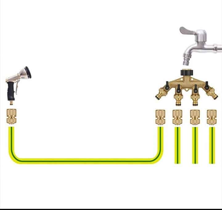applications of 4 way water distributor valve