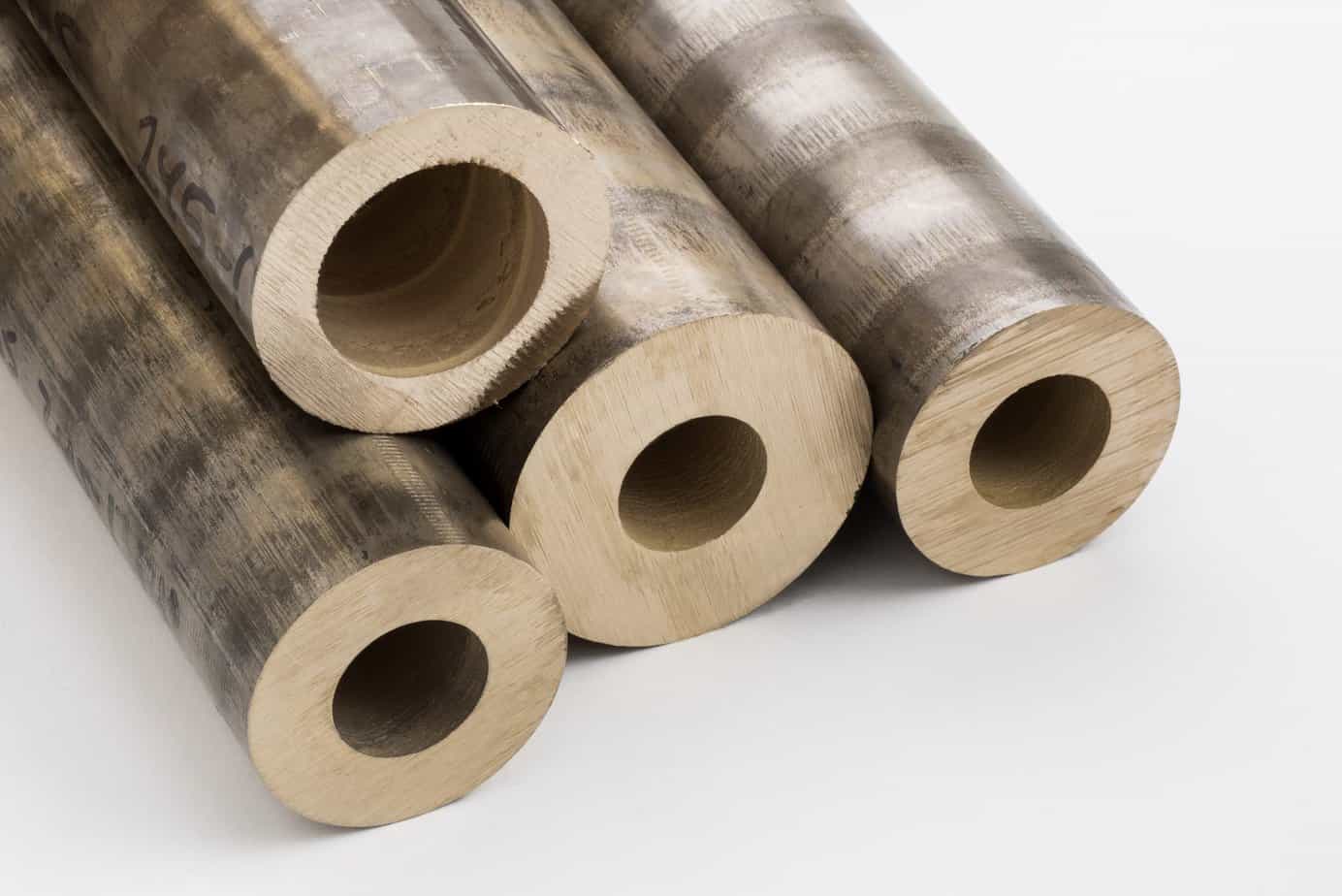 brass raw materials with a hole bar