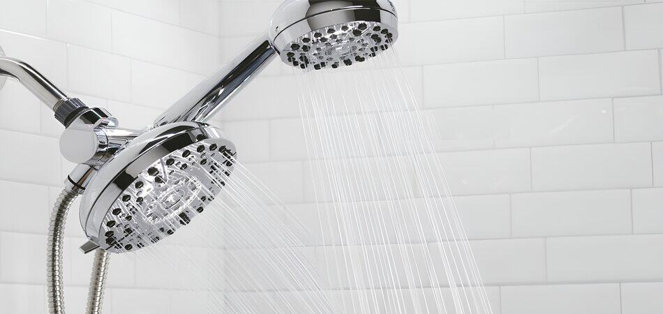 Dual shower heads