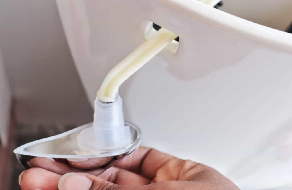 toilet handle