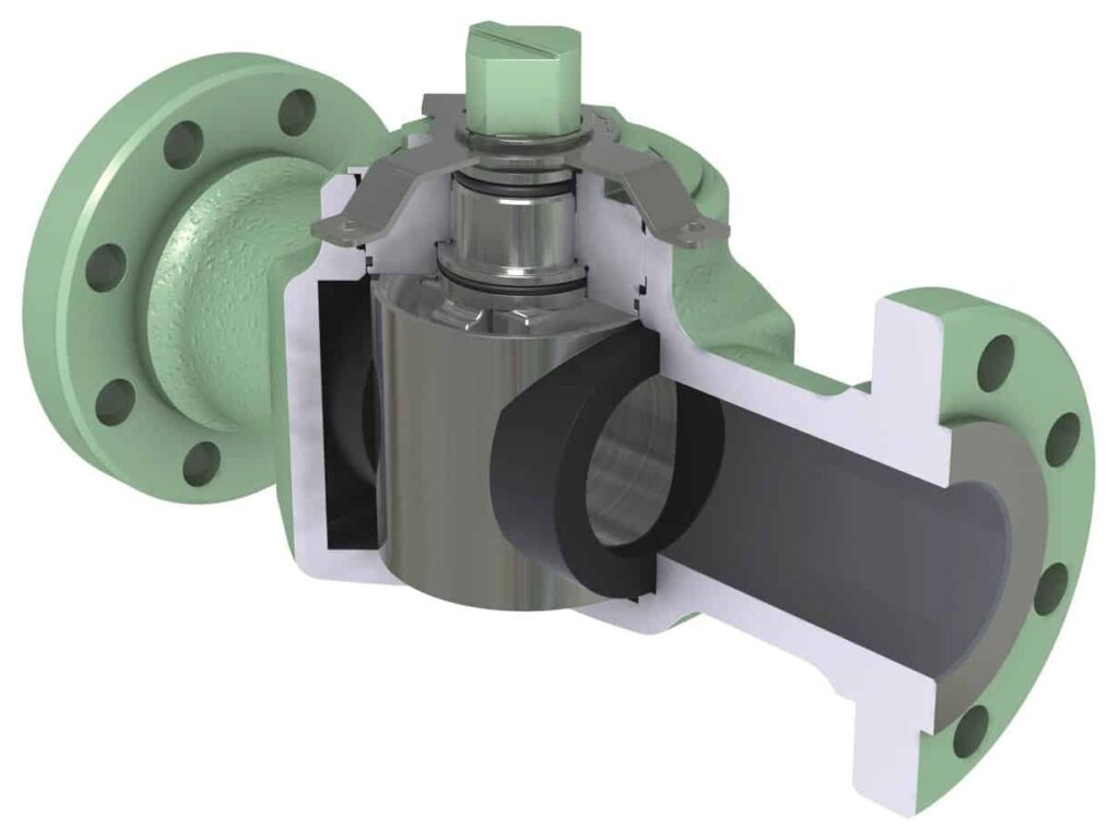 plug valve inside