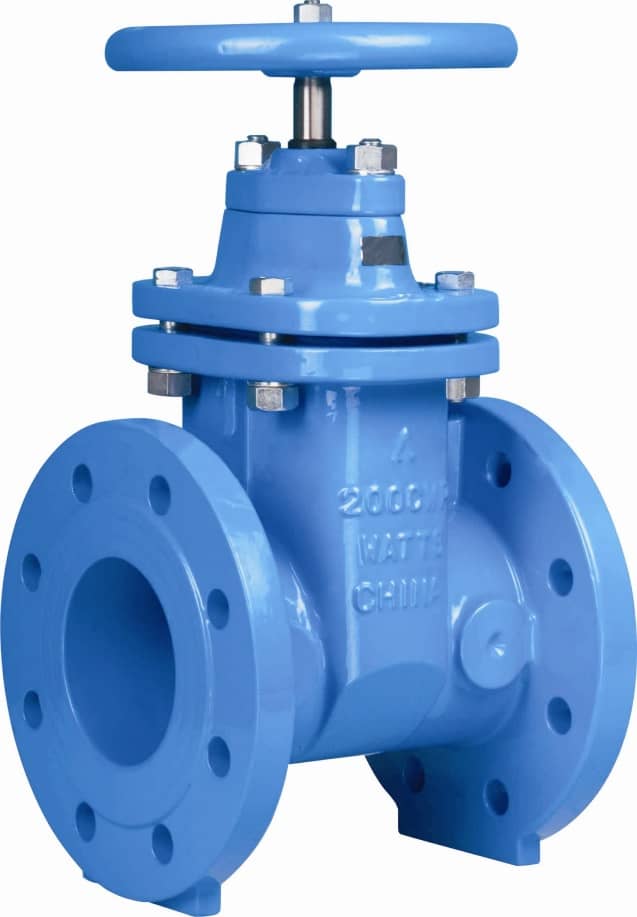 non rising stem gate valve