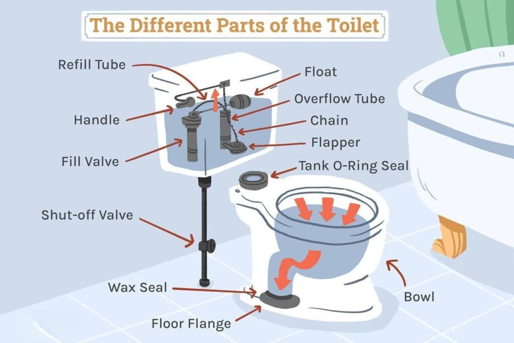 toilet all parts 