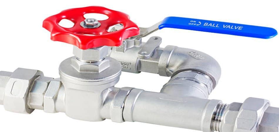 plumbing system and valves