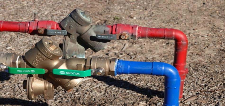 backflow preventer and check valve