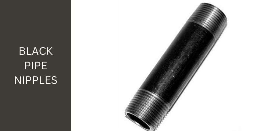 black pipe nipples