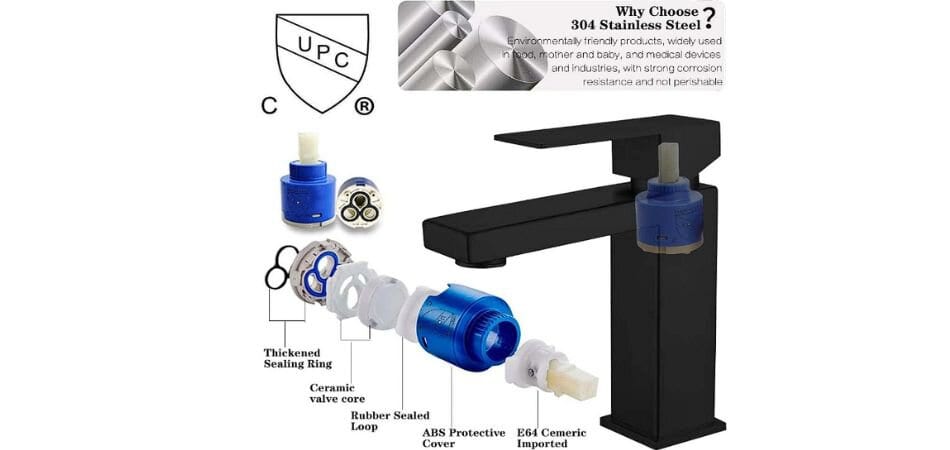 faucet with cerfification