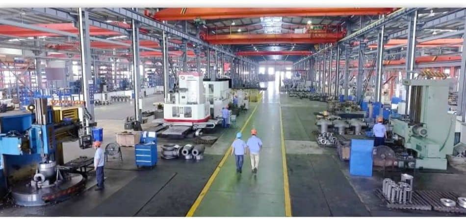 valve workshop in factory