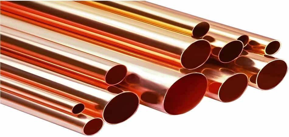 copper pipes