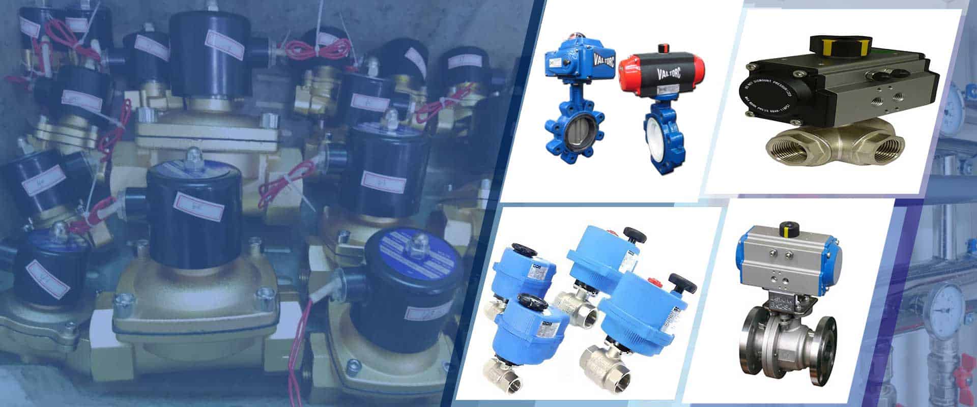 actuated valve banner