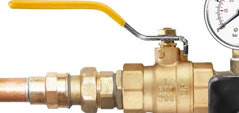Gas ball valve