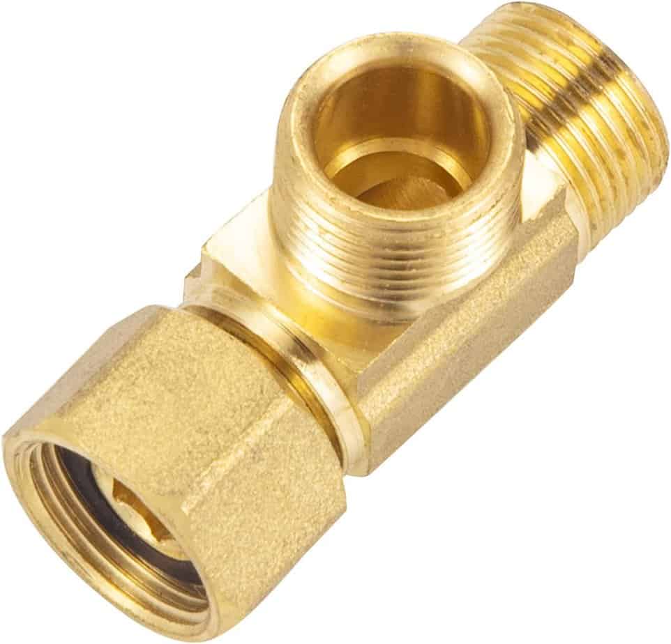 Brass Angle Water Shut Off Valve - Image 2