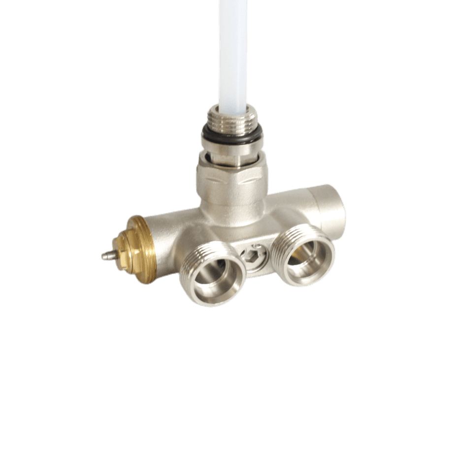 Three-way temperature control valve head for thermostat - Image 3