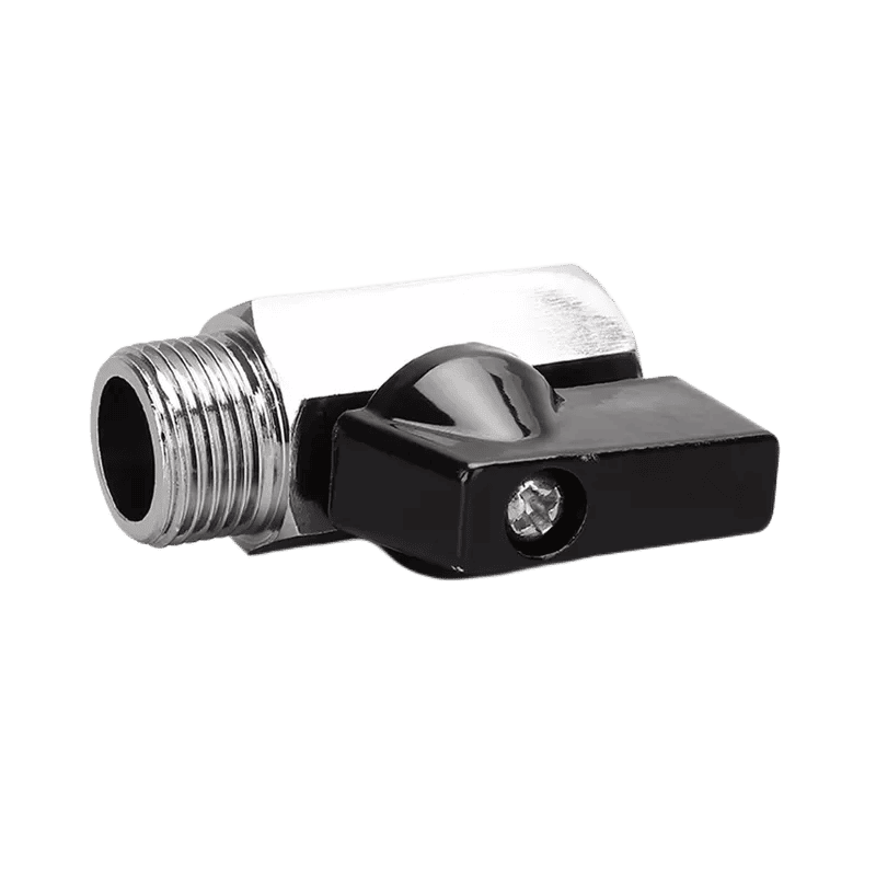 Chrome Mini Ball Valve - Image 4