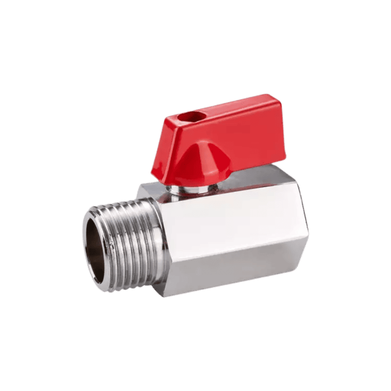 Chrome Mini Ball Valve