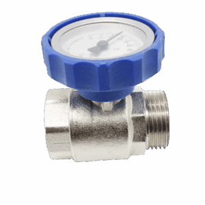 High-temperature Test Valve With Thermometer