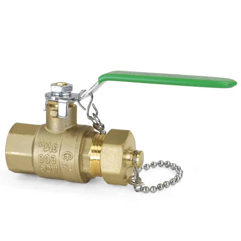 Full Port Ball Valve With Cover Drain - Image 2