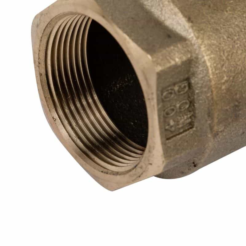 No-Lead Brass Water Well Pump Check Valve - Image 2