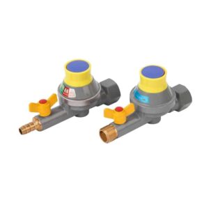 Automatic-closing safety valve for natural gas