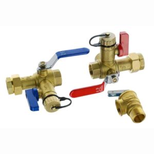 Tankless Water Heater Valve Kits