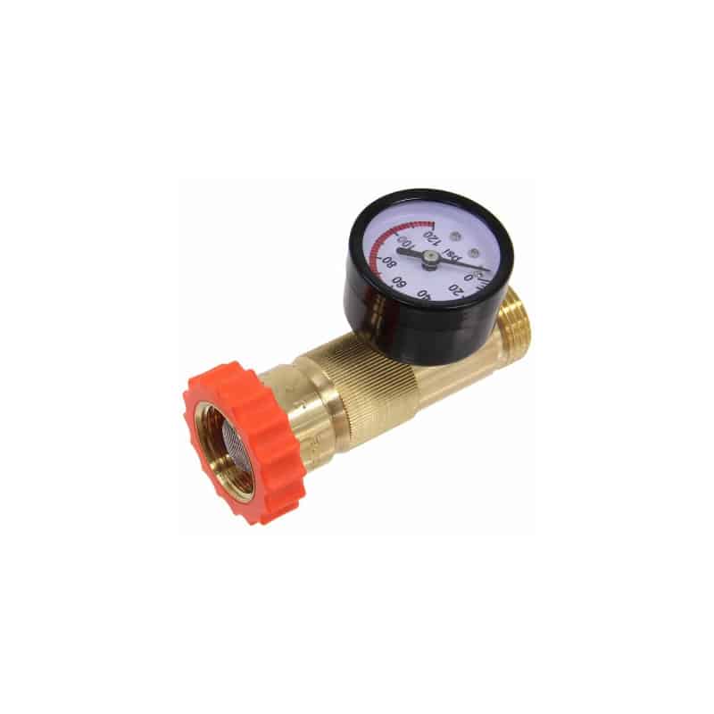 Water Pressure Regulator with Gauge - Image 3